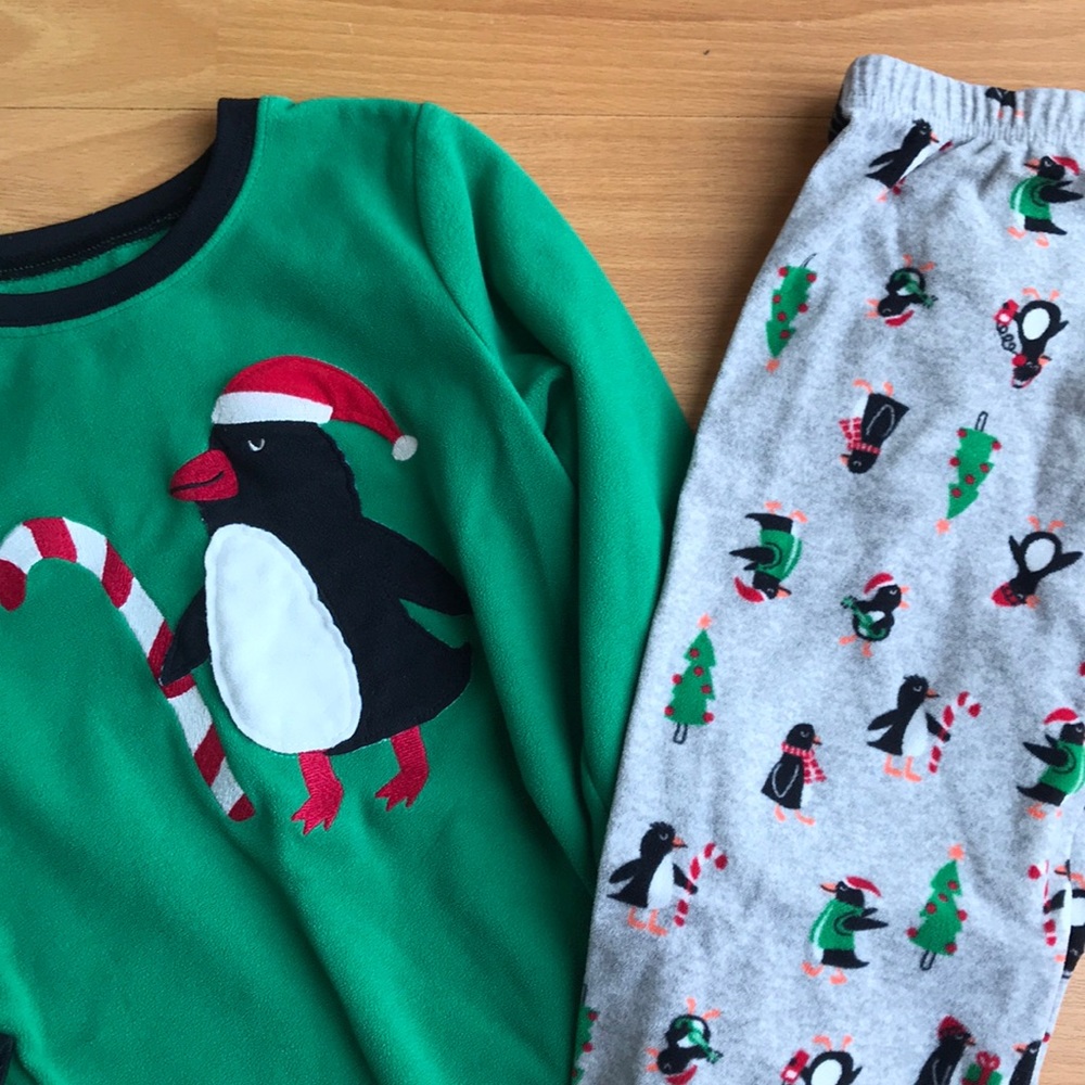 Christmas Penguin Pajamas
